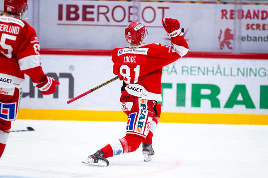 Timrås Jens Lööke jublar