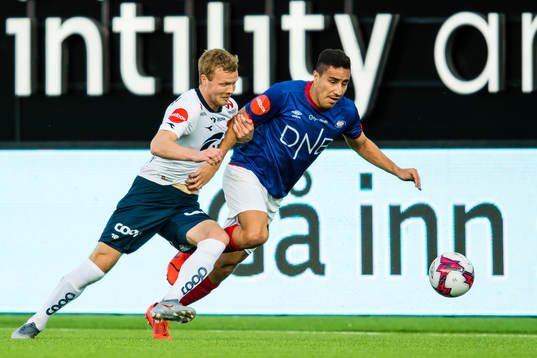 Even Østensen of Viking and Efrain Juarez Valdez of