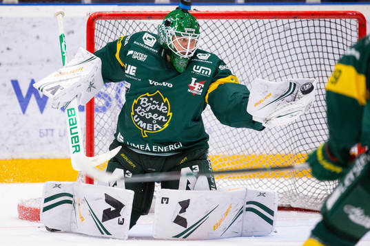 Björklövens målvakt Joe Cannata
