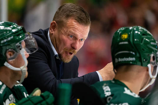 Björklövens tränare Joakim Fagervall