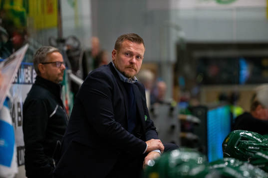 Björklövens tränare Joakim Fagervall