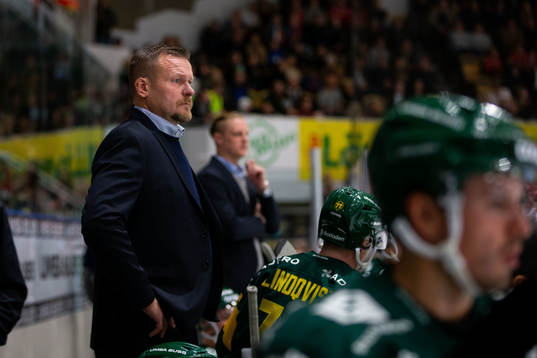 Björklövens tränare Joakim Fagervall