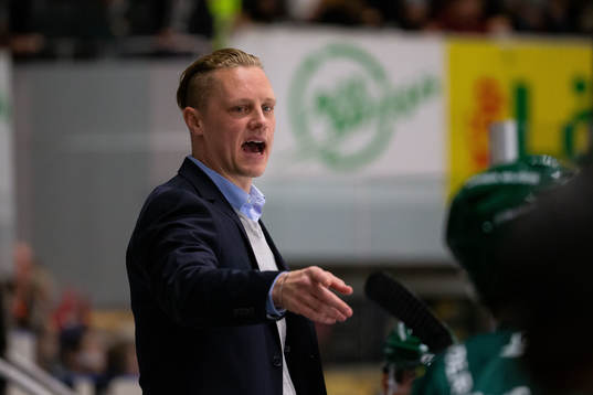 Björklövens assisterande tränare Robert Kimby