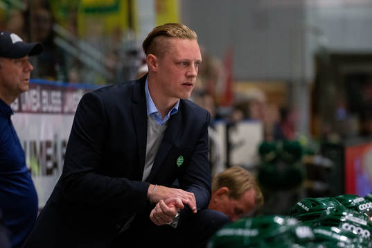 Björklövens assisterande tränare Robert Kimby