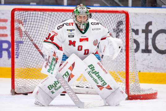 Modos målvakt Erik Hanses