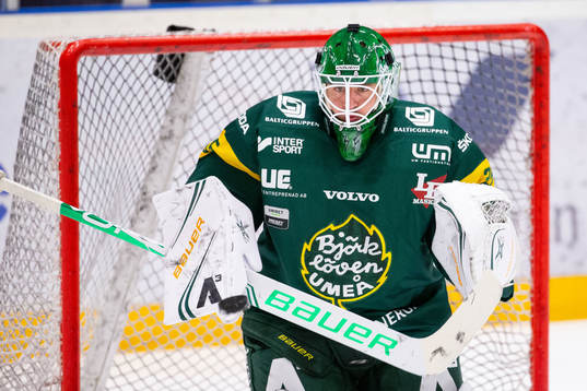 Björklövens målvakt Joe Cannata