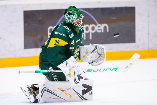 Björklövens målvakt Joe Cannata