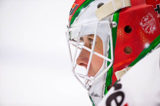 Modos målvakt Linus Lundin