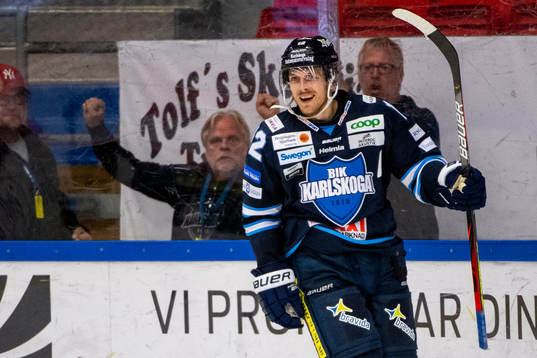 Karlskogas Gustaf Thorell jublar