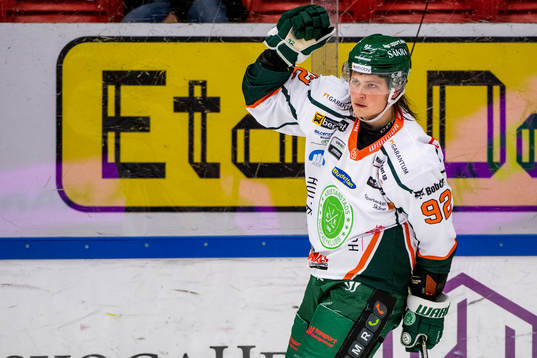 Kristianstads Dennis Svensson jublar