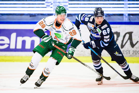 Kristianstads Jakob Bondesson och Karlskogas Jonatan Harju
