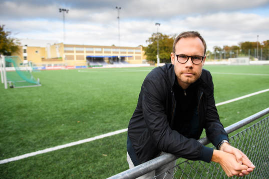 Henrik Adolfsson sportchef i Limhamn Bunkeflo
