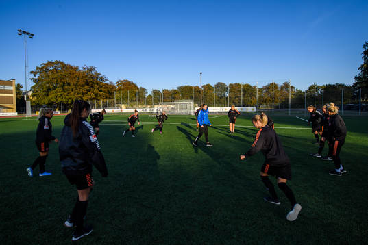 Limhamn Bunkeflos fysioterapeut Tove Nolstedt håller i