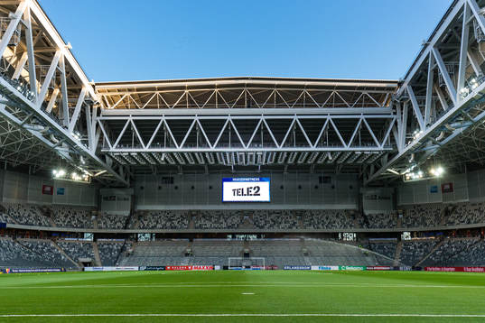 Interiör av Tele2 Arena