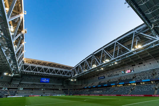Interiör av Tele2 Arena