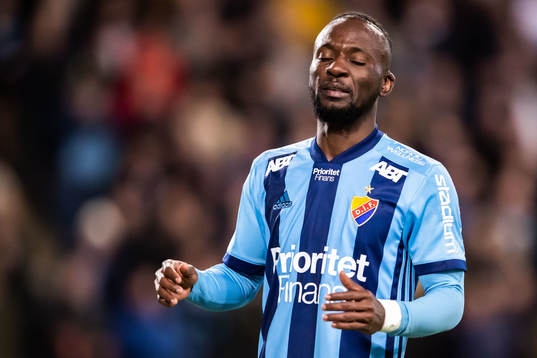 Djurgårdens Mohamed Buya Turay deppar