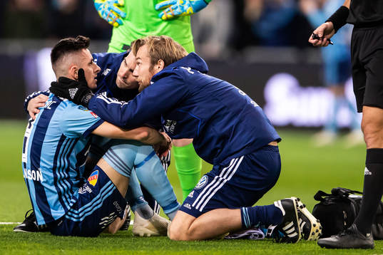 Djurgårdens Haris Radetinac kollas till