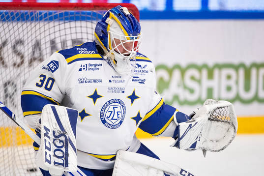 Leksands målvakt Janne Juvonen