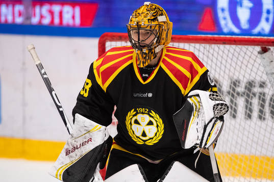Brynäs målvakt Samuel Ersson