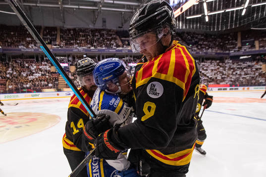Brynäs Johan Alcén och Niclas Andersén och Leksands