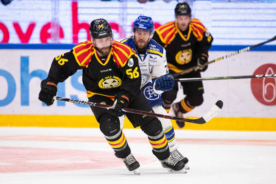 Brynäs Jonathan Sigalet och Leksands Linus Persson