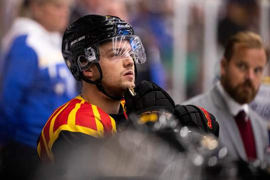 Brynäs Jaedon Descheneau deppar