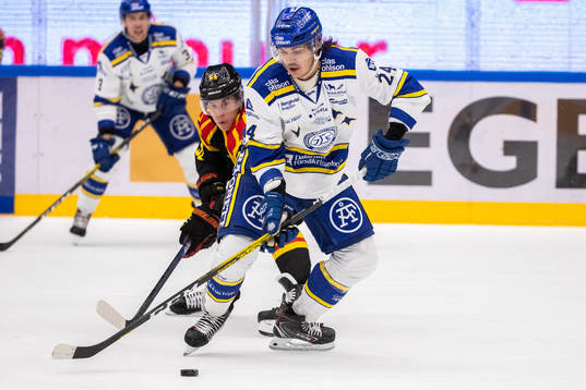 Leksands Thomas Valkvae Olsen och Brynäs Tomi Sallinen