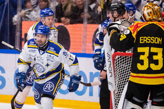 Leksands Daniel Olsson Trkulja jublar