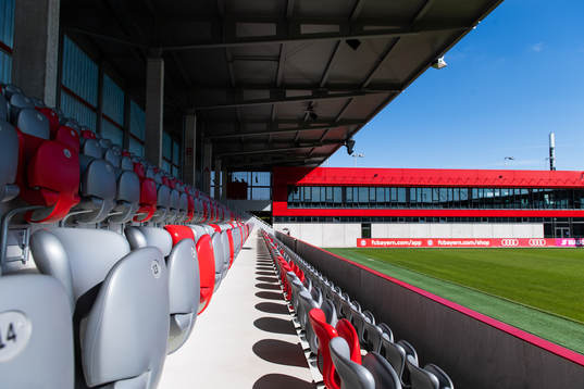 General view of the Bayern Munich Campus Arena