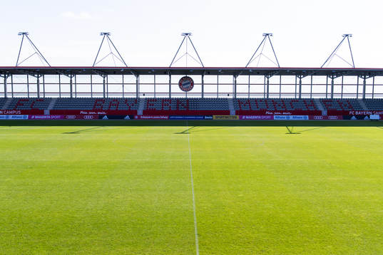 General view of the Bayern Munich Campus Arena