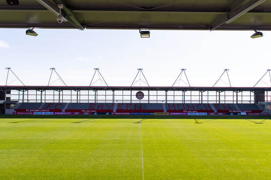 General view of the Bayern Munich Campus Arena