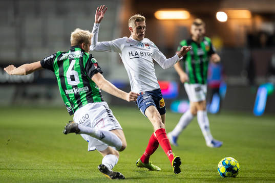 GAIS Carl Elfgren Nyström och Örgrytes Alexander