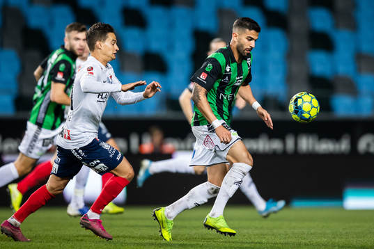 Örgrytes Amin Affane och GAIS Paulo Marcelo