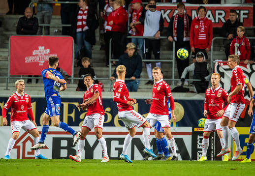 Sundsvalls Carlos Gracia nickar in 0-1