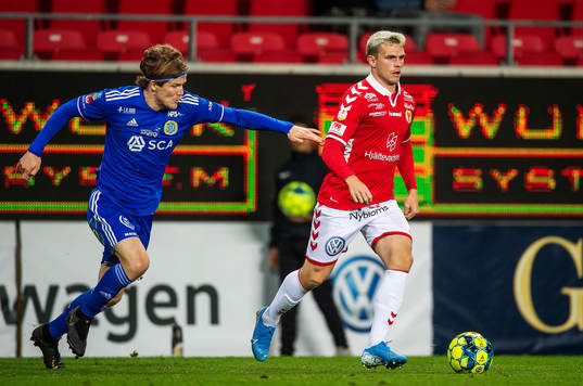 Kalmars Jesper Manns och Sundsvalls Oliver Berg
