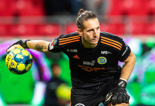 Sundsvalls målvakt David Mitov Nilsson