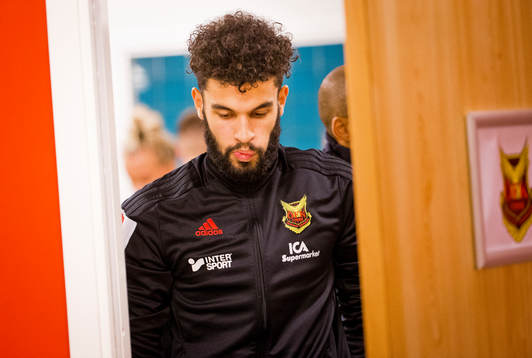 Östersunds Sixten Mohlin i omklädningsrummet