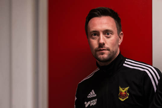 Östersunds tränare Ian Burchnall