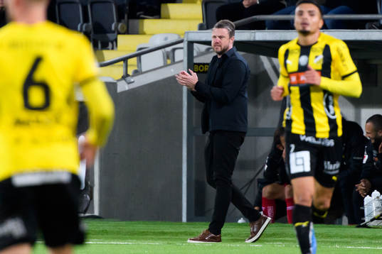 Elfsborgs manager Jimmy Thelin