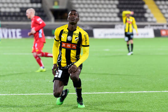 Häckens Godswill Ekpolo deppar