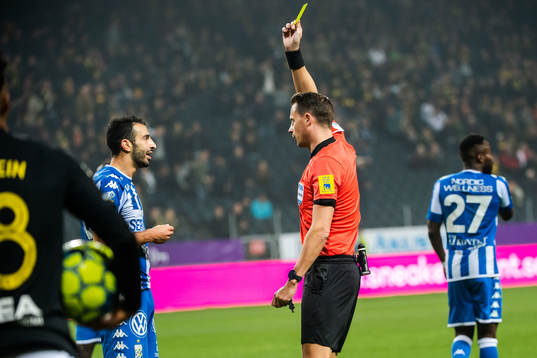IFK Göteborgs André Calisir tilldelas en varning