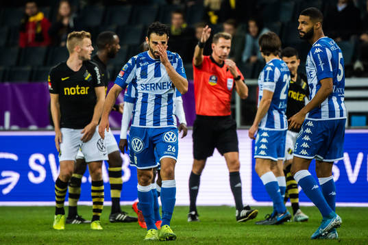 IFK Göteborgs André Calisir deppar