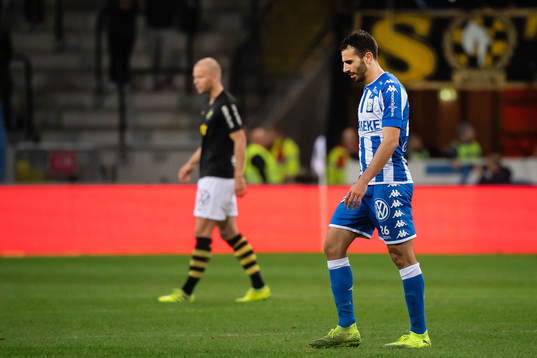 IFK Göteborgs André Calisir deppar