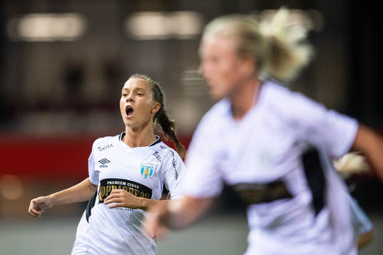 Julia Zigiotti Olme of Göteborg reacts