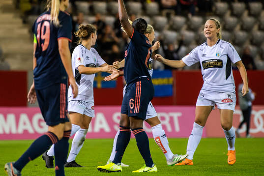 Natalia Kuikka, Rebecka Blomqvist and Karin Lundin of