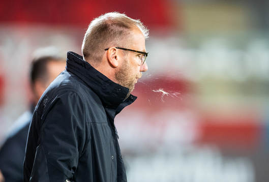 Halmstads tränare Magnus Haglund