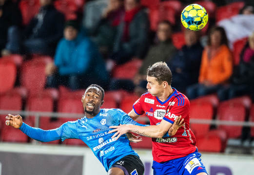 Halmstads Sadat Karim och Östers Fredrik Lundgren