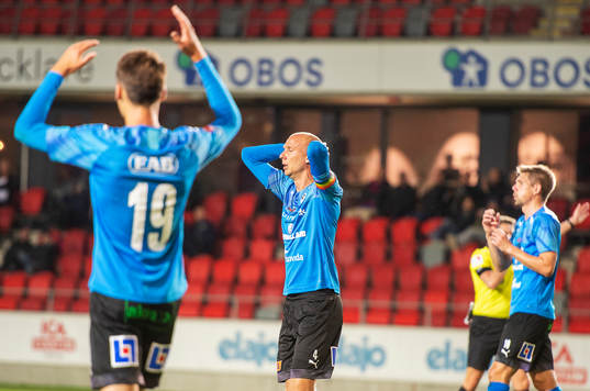 Halmstads Andreas Johansson och Rasmus Wiedesheim-Paul