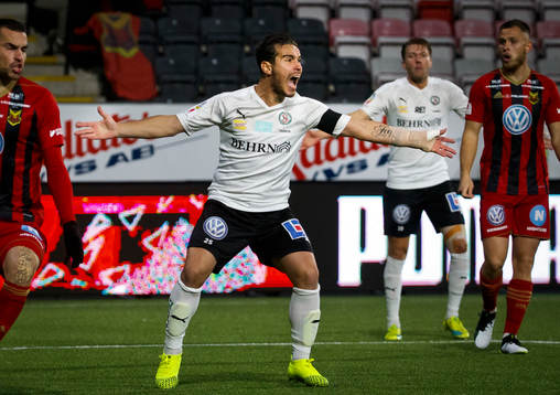 Örebros Nordin Gerzic reagerar