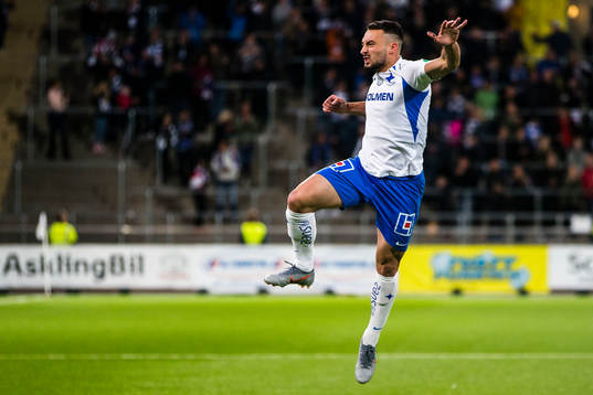 Norrköpings Sead Haksabanovic jublar